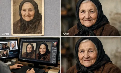 Оживление фото: реальные примеры до и после